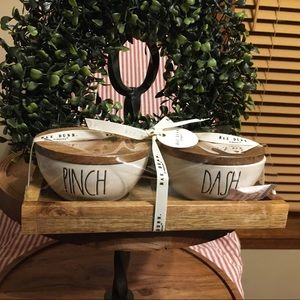 - Rae Dunn salt pepper